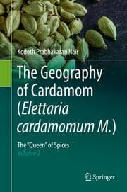 Cover von The Geography of Cardamom (Elettaria cardamomum M.)