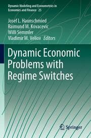 Cover von Dynamic Economic Problems with Regime Switches