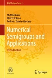 Cover von Numerical Semigroups and Applications