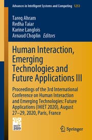 Cover von Human Interaction, Emerging Technologies and Future Applications III