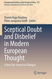 Cover von Sceptical Doubt and Disbelief in Modern European Thought