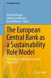 Cover von The European Central Bank as a Sustainability Role Model