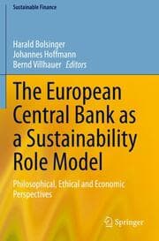 Cover von The European Central Bank as a Sustainability Role Model
