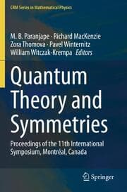 Cover von Quantum Theory and Symmetries