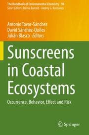 Cover von Sunscreens in Coastal Ecosystems