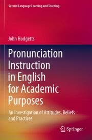 Cover von Pronunciation Instruction in English for Academic Purposes
