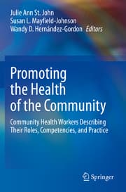 Cover von Promoting the Health of the Community