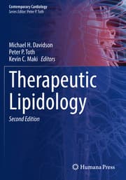 Cover von Therapeutic Lipidology
