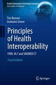 Cover von Principles of Health Interoperability