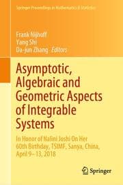 Cover von Asymptotic, Algebraic and Geometric Aspects of Integrable Systems