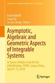Cover von Asymptotic, Algebraic and Geometric Aspects of Integrable Systems