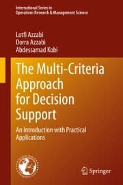 Cover von The Multi-Criteria Approach for Decision Support