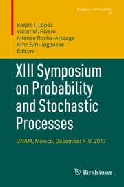 Cover von XIII Symposium on Probability and Stochastic Processes