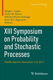 Cover von XIII Symposium on Probability and Stochastic Processes