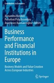 Cover von Business Performance and Financial Institutions in Europe