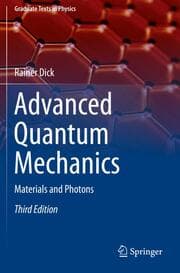 Cover von Advanced Quantum Mechanics