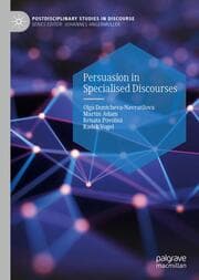 Cover von Persuasion in Specialised Discourses