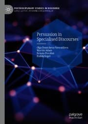 Cover von Persuasion in Specialised Discourses