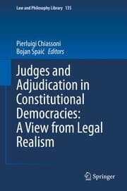 Cover von Judges and Adjudication in Constitutional Democracies: A View from Legal Realism