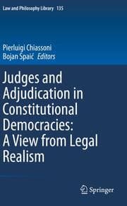 Cover von Judges and Adjudication in Constitutional Democracies: A View from Legal Realism