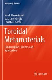 Cover von Toroidal Metamaterials