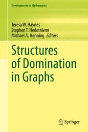 Cover von Structures of Domination in Graphs