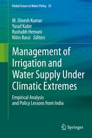 Cover von Management of Irrigation and Water Supply Under Climatic Extremes