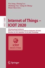 Cover von Internet of Things - ICIOT 2020