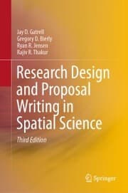 Cover von Research Design and Proposal Writing in Spatial Science