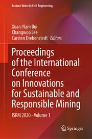 Cover von Proceedings of the International Conference on Innovations for Sustainable and Responsible Mining