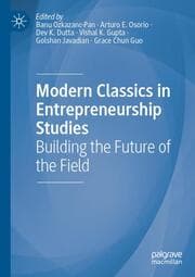 Cover von Modern Classics in Entrepreneurship Studies