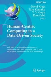 Cover von Human-Centric Computing in a Data-Driven Society