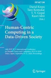Cover von Human-Centric Computing in a Data-Driven Society