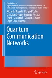 Cover von Quantum Communication Networks
