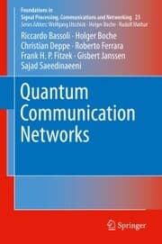Cover von Quantum Communication Networks