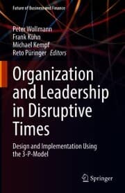 Cover von Organization and Leadership in Disruptive Times