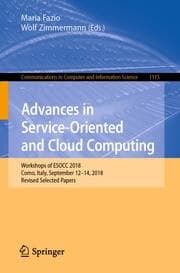 Cover von Advances in Service-Oriented and Cloud Computing