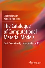 Cover von The Catalogue of Computational Material Models