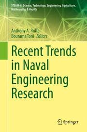 Cover von Recent Trends in Naval Engineering Research