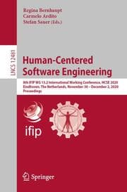 Cover von Human-Centered Software Engineering