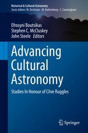 Cover von Advancing Cultural Astronomy