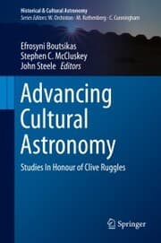 Cover von Advancing Cultural Astronomy