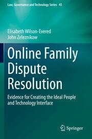 Cover von Online Family Dispute Resolution