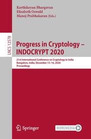 Cover von Progress in Cryptology - INDOCRYPT 2020