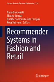 Cover von Recommender Systems in Fashion and Retail