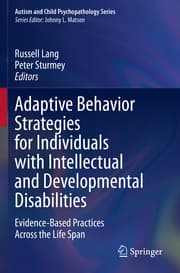 Cover von Adaptive Behavior Strategies for Individuals with Intellectual and Developmental Disabilities