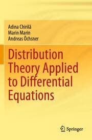 Cover von Distribution Theory Applied to Differential Equations
