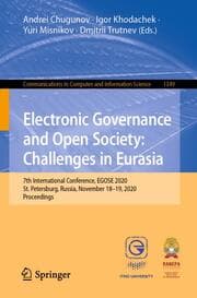 Cover von Electronic Governance and Open Society: Challenges in Eurasia