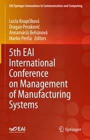 Cover von 5th EAI International Conference on Management of Manufacturing Systems