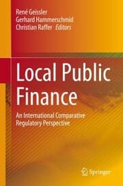 Cover von Local Public Finance